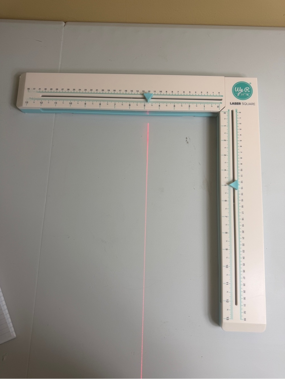 We R Memory Keepers Laser Square Alignment Tool Craft Ruler